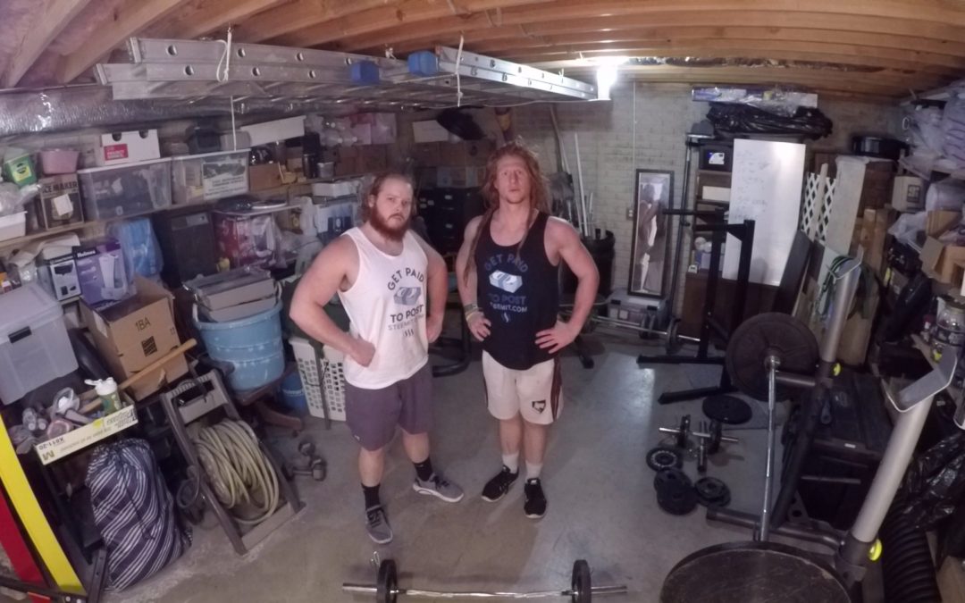 Working out with Will and Phil